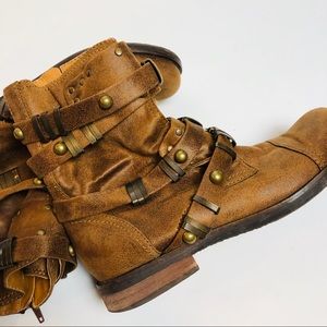 EUC Coconuts by Matisse Tyler Motorcycle Boots 7